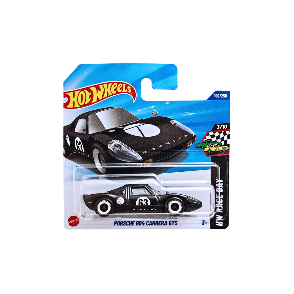 Hot Wheels HW RACE DAY | Porsche 904 Carrera GTS - Black (100/250) Short Card