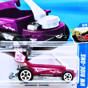 Hot Wheels HW RIDE-ONS | Draggin' Wagon - Purple (68/250)