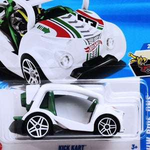 Hot Wheels HW RIDE-ONS | Kick Kart - White.Green (23/250)