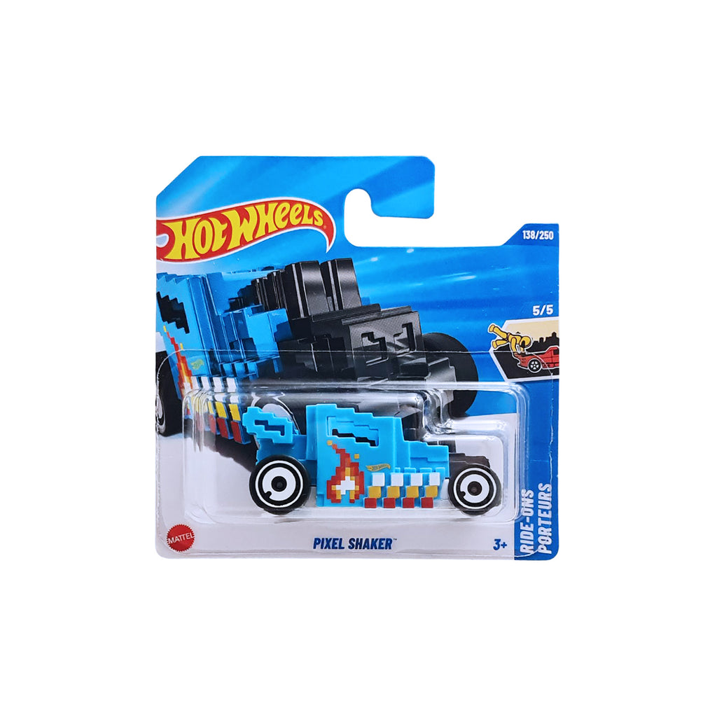 Hot Wheels HW RIDE-ONS - Pixel Shaker | Blue - Short Card