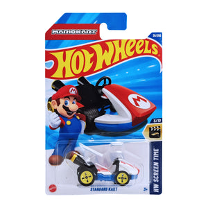Hot Wheels HW SCREEN TIME | Standard Kart - White.Red.Blue (30/250)