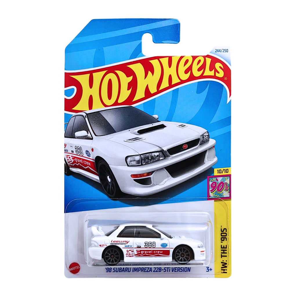 Subaru 22b hot wheels cheap