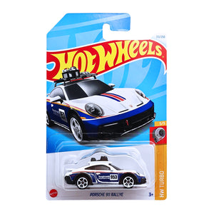 Hot Wheels HW TURBO | Porsche 911 Rallye - White.Blue (172/250)
