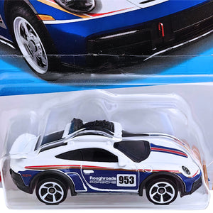 Hot Wheels HW TURBO | Porsche 911 Rallye - White.Blue (172/250)
