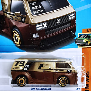 Hot Wheels HW VANS | VW T3 Custom - Brown (227/250)