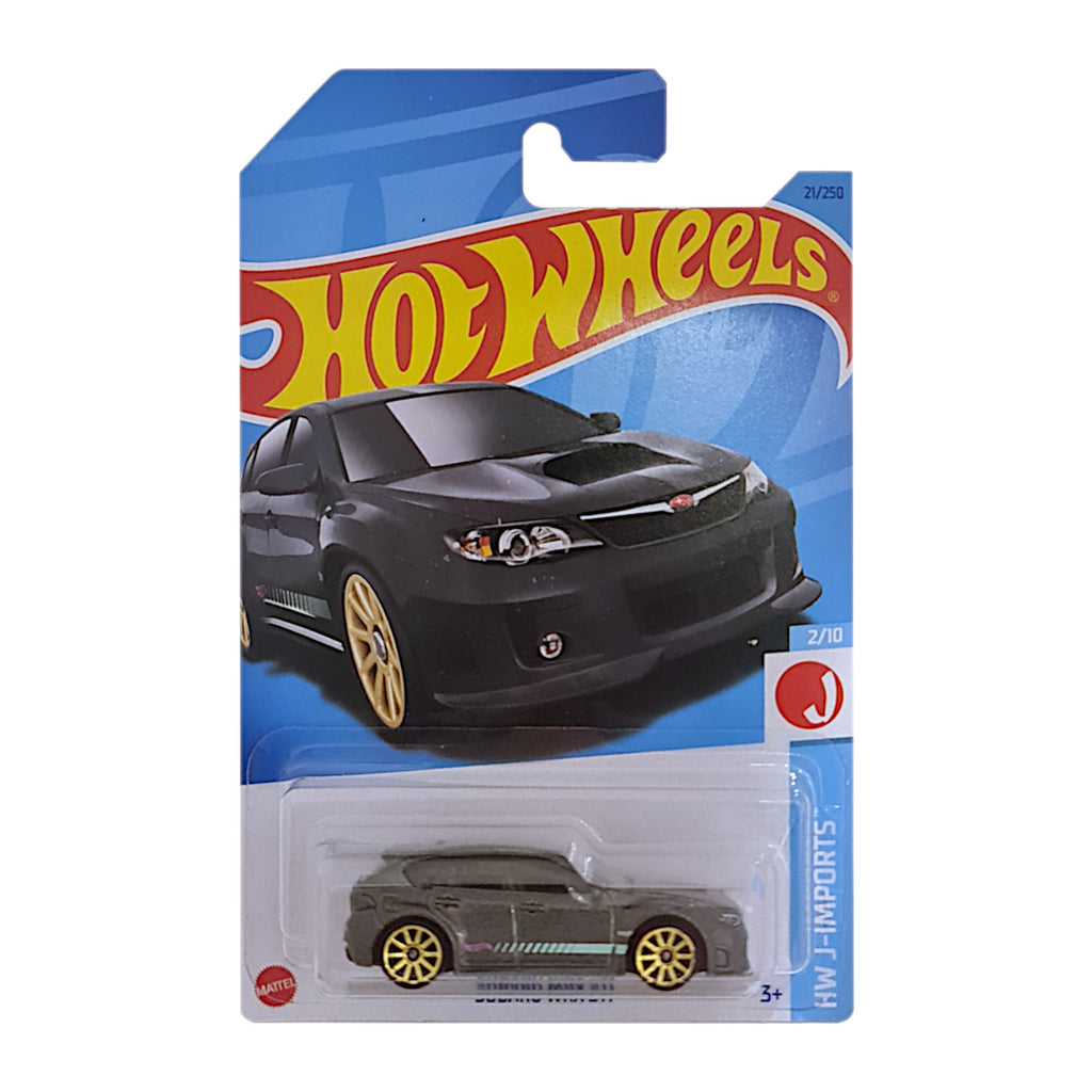 Hot Wheels HW-J-Imports - Subaru WRX STI - GREY (21/250)