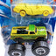 Hot Wheels Monster Trucks Midwest Madness with Crushed Sedan Sudden Stop