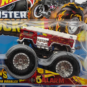 Hot Wheels Monster Trucks Demolition Double - Gunkster VS 5Alarm