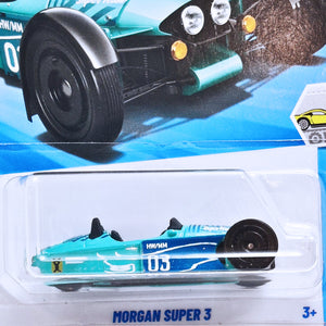 Hot Wheels FACTORY FRESH | Morgan Super 3 - Teal (15/250)