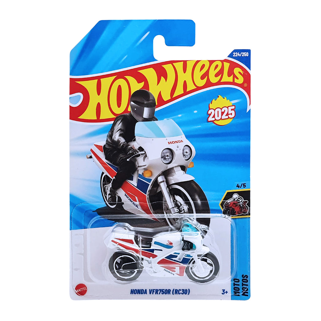 Hot Wheels MOTO | Honda VFR750R (RC30) - White (224/250)