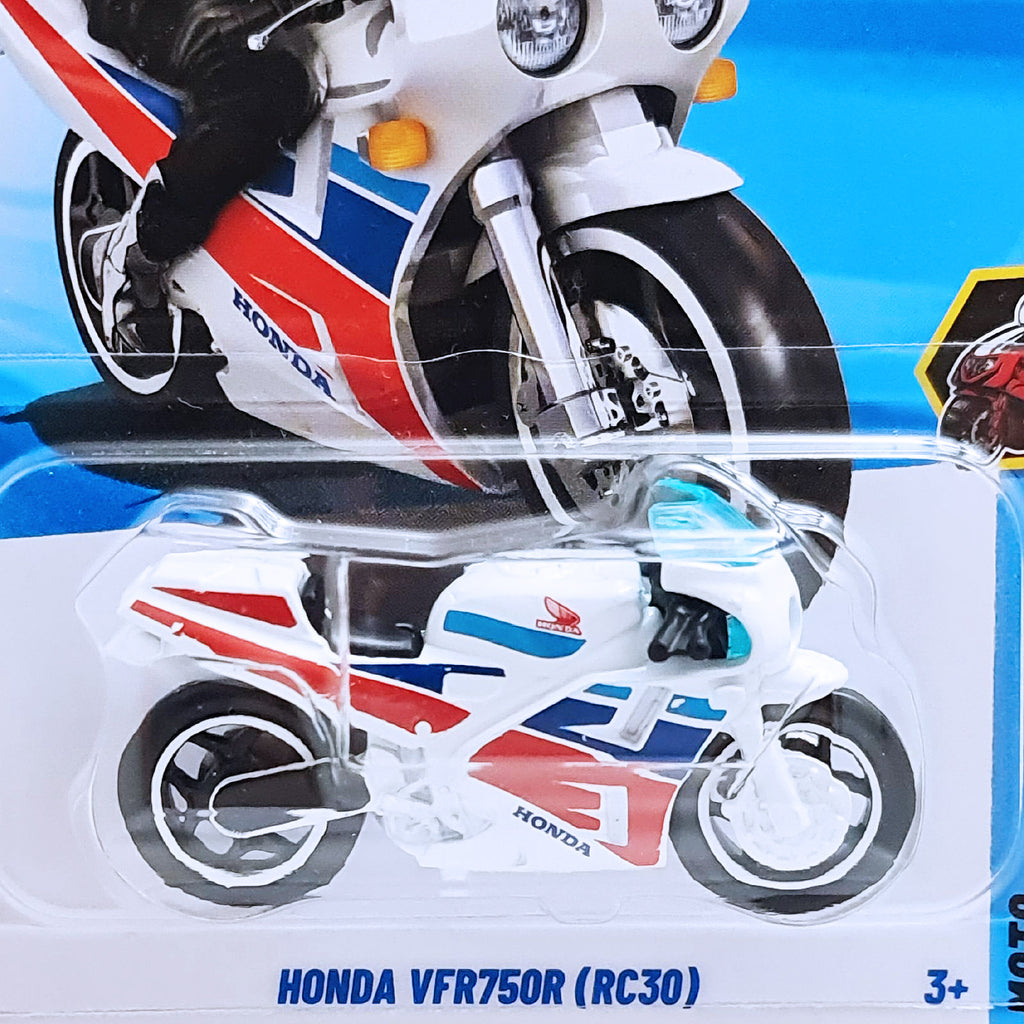 Hot Wheels MOTO | Honda VFR750R (RC30) - White (224/250)