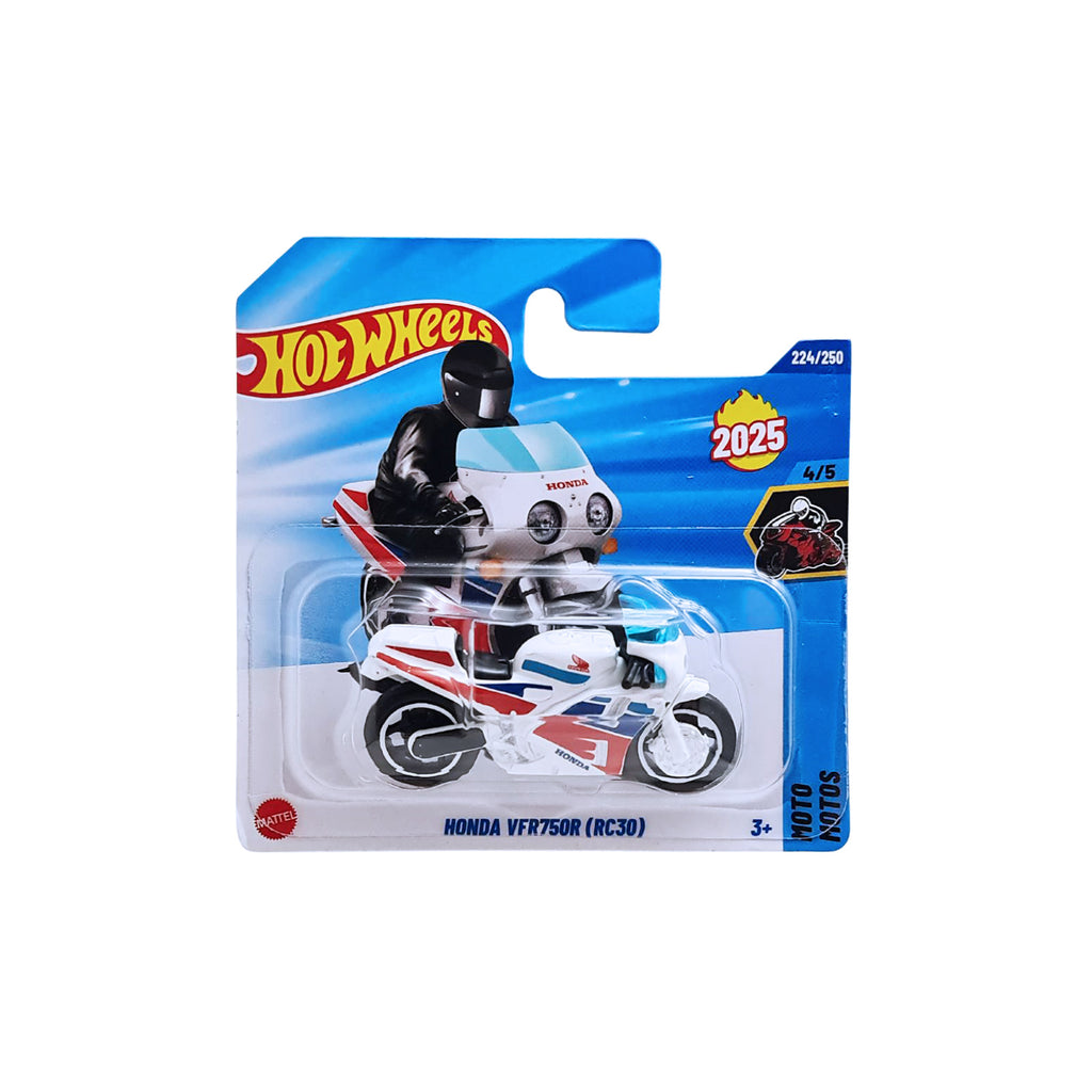 Hot Wheels MOTO | Honda VFR750R (RC30) - White (224/250) SHORT CARD