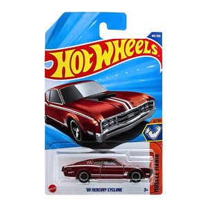 Hot Wheels MUSCLE MANIA | '69 Mercury Cyclone - Red (165/250)