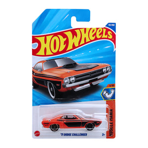 Hot Wheels MUSCLE MANIA | '71 Dodge Challenger - Orange (131/250)