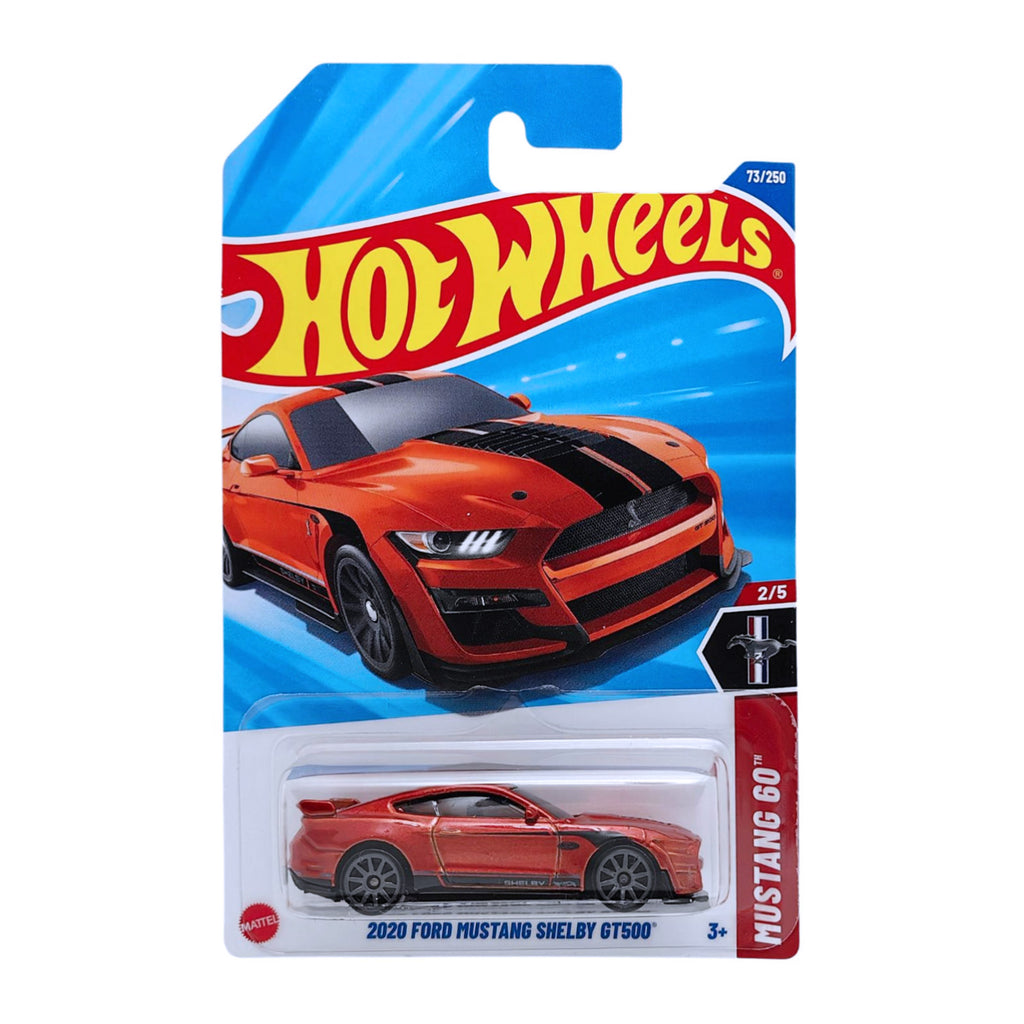 Hot Wheels HW MUSTANG 60TH | 2020 Ford Mustang Shelby GT500 - Dark Orange (73/250)