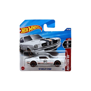 Hot Wheels MUSTANG 60 | '67 Shelby GT500 - White (161/250) SHORT CARD