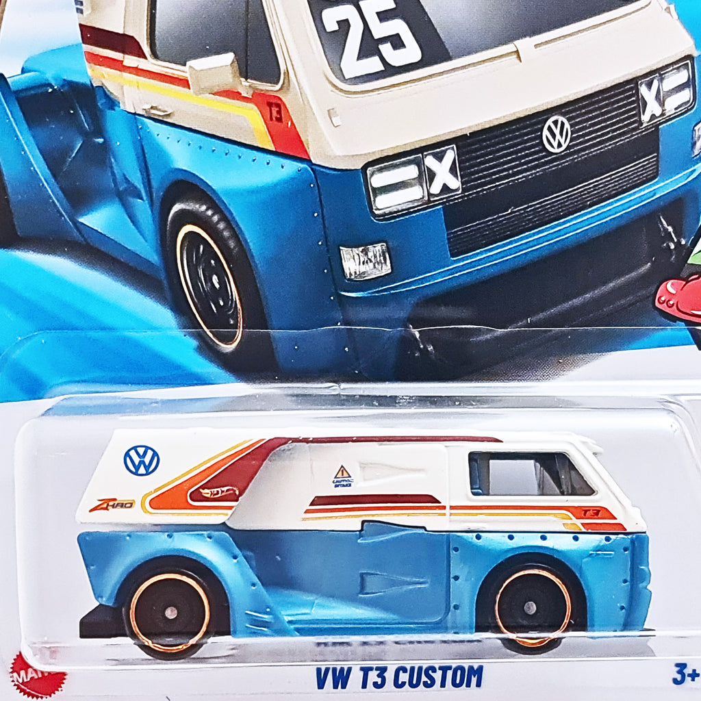 Hot Wheels PEAK PURSUIT | VW T3 Custom - White.Blue (200/250)