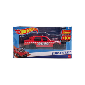 Hot Wheels Pull-Back | Time Attaxi - Red