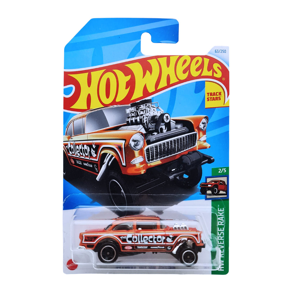 Hot Wheel HW REVERSE RAKE - '55 Chevy Bel Air Gasser