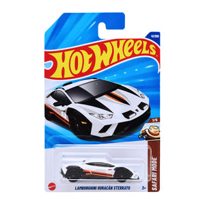 Hot Wheels SAFARI MODE | Lamborghini Huracan Sterrato - White.Orange (41/250)