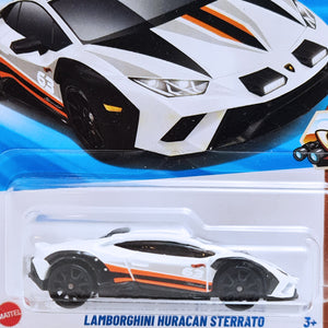 Hot Wheels SAFARI MODE | Lamborghini Huracan Sterrato - White.Orange (41/250)