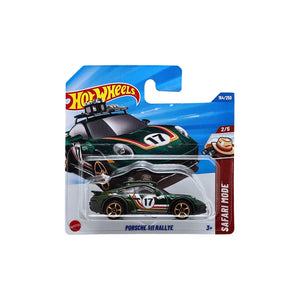 Hot Wheels SAFARI MODE | Porsche 911 Rallye - Green (154/250) SHORT CARD