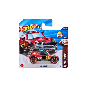 Hot Wheels SAFARI MODE | Lil' Roar - Red (203/250) SHORT CARD