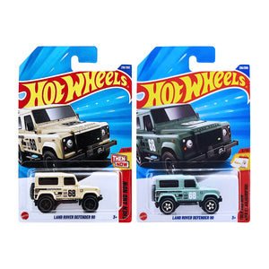 Hot Wheels THEN AND NOW - Land Rover Defender 90