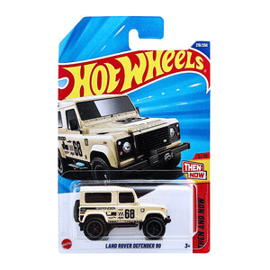 Hot Wheels THEN AND NOW | Land Rover Defender 90 - Beige (210/250)