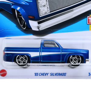 Hot Wheels HW THEN AND NOW | '83 Chevy Silverado - Blue (249/250)