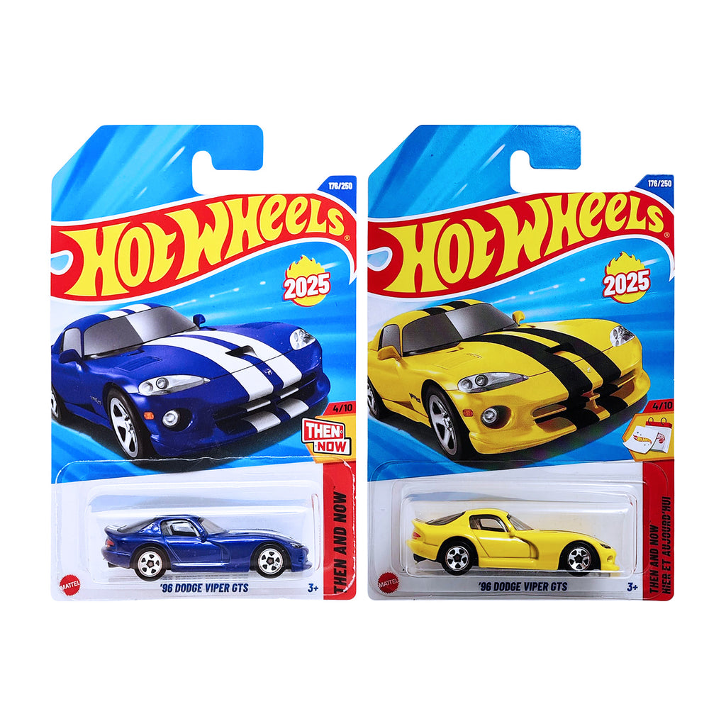 Hot Wheels THEN AND NOW - '96 Dodge Viper GTS