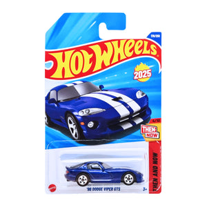 Hot Wheels THEN AND NOW | '96 Dodge Viper GTS - Blue (176/250)