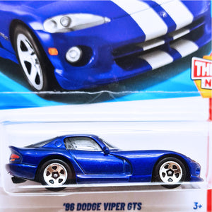 Hot Wheels THEN AND NOW | '96 Dodge Viper GTS - Blue (176/250)