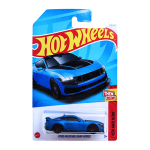 Hot Wheels THEN AND NOW | Ford Mustang Dark Horse - Blue (250/250)