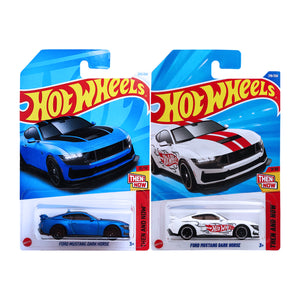 Hot Wheels THEN AND NOW - Ford Mustang Dark Horse