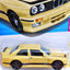 Hot Wheels HW THE '90s | '92 BMW M3 - Yellow (195/250)