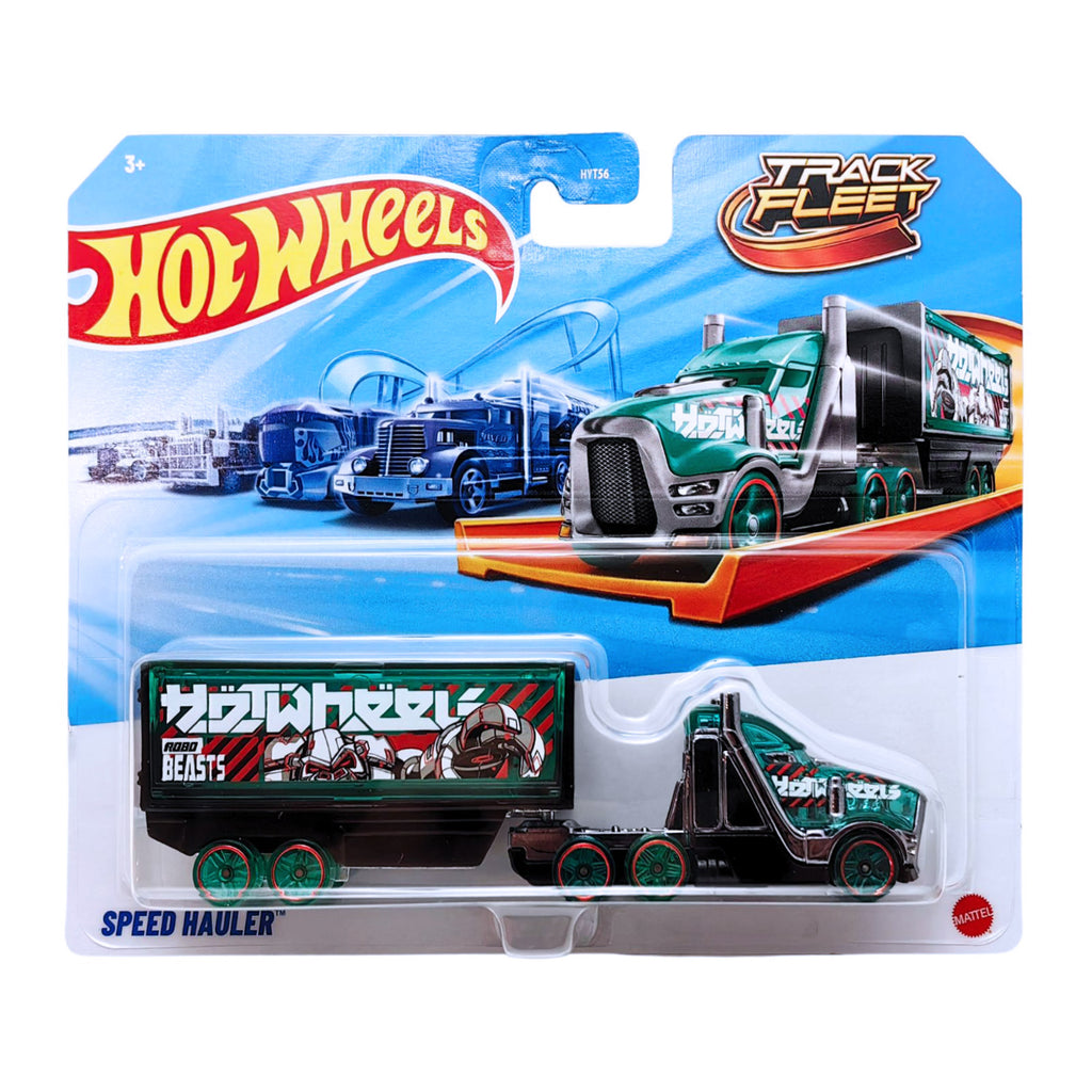 Hot Wheels TRACK FLEET | Speed Hauler - Green