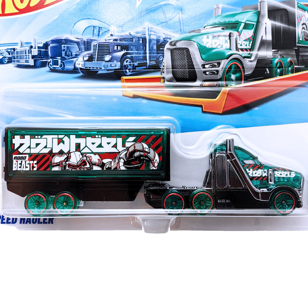 Hot Wheels TRACK FLEET | Speed Hauler - Green