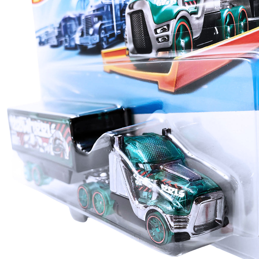 Hot Wheels TRACK FLEET | Speed Hauler - Green