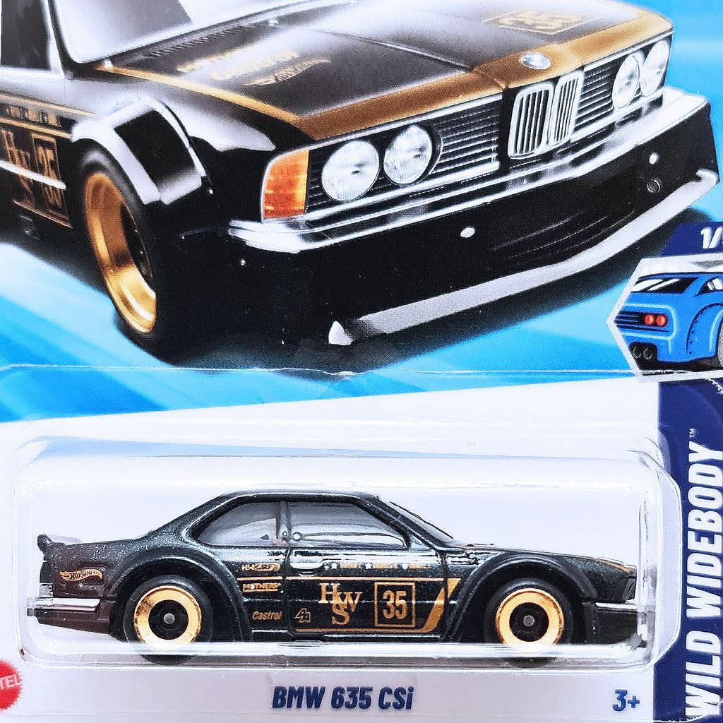 Hot Wheels WILD WIDEBODY - BMW 635 CSi – 1 Station Hub