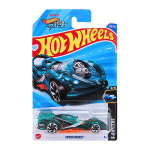 Hot Wheels X-RAYCERS | Power Rocket - Green (109/250)