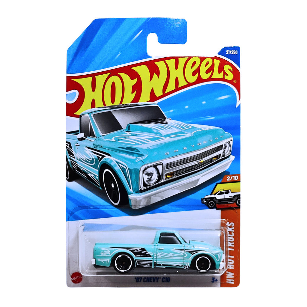 Hot Wheels HW HOT TRUCKS 67 Chevy C10 1 Station Hub