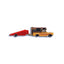 Hot Wheels TRACK FLEET | Chevy Silverado Driftcation - Orange.Red (JKP33) Loose