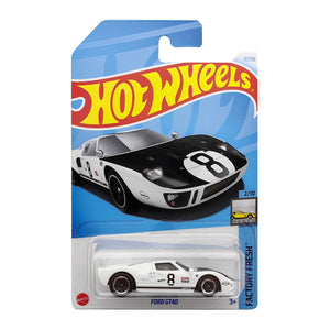Hot Wheels FACTORY FRESH - Ford GT40 - White