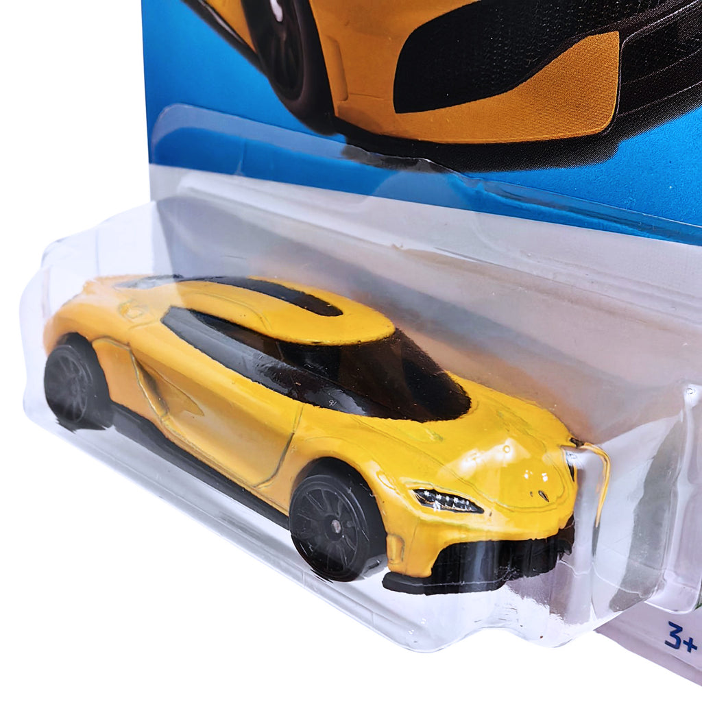 Hot Wheels HW EXOTICS - Koenigsegg Gemera - Yellow (US CARD)