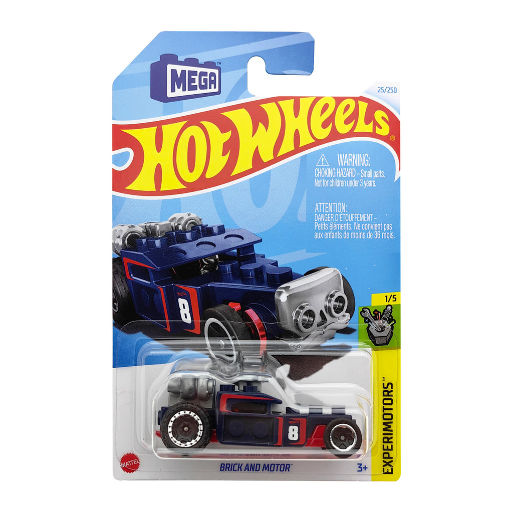 Hot Wheels EXPERIMOTORS - Brick and Motor