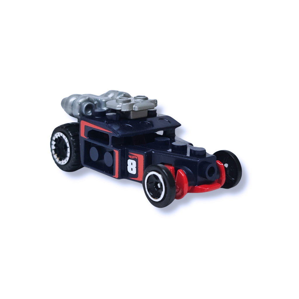 Hot Wheels EXPERIMOTORS | Brick and Motor - Navy.Red (25/250) LOOSE