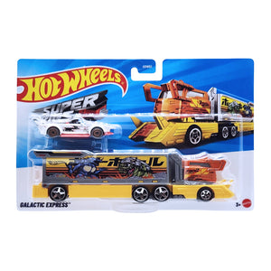 Hot Wheels Super Rigs Trucks | Galactic Express - Yellow.Grey (JKN78)