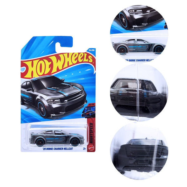 Hot Wheels '20 Dodge Charger Hellcat Diecast | Nightspeed 1:64