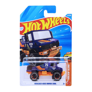 Hot Wheels TRUCKIN' ALONG | Mercedes-Benz Unimog 1300L - Purple (64/250)